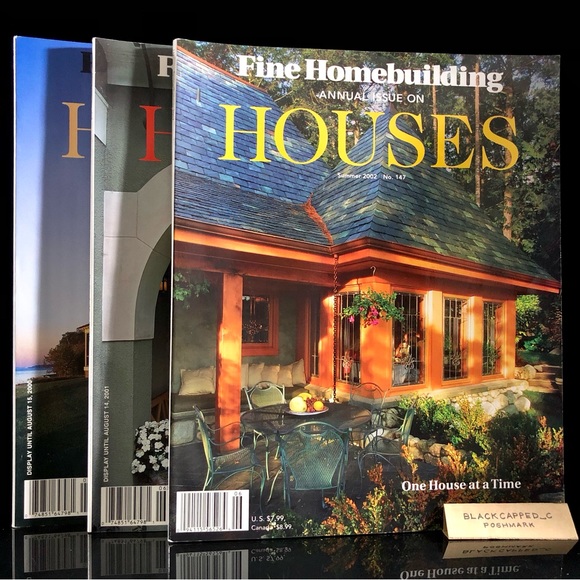 Magazines Fine Homebuilding Annual Issue on Houses | Set of 3 VG - Picture 15 of 15